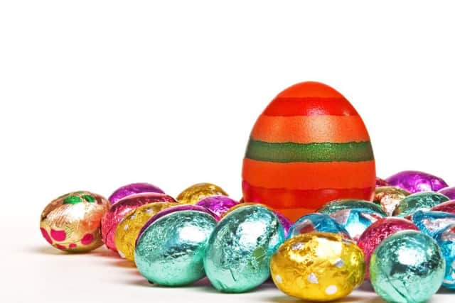 Easter eggs