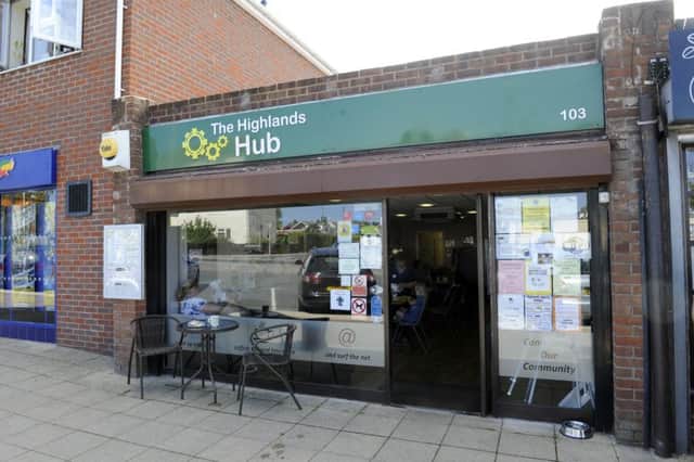 Citizens Advice Fareham uses the Hub, above, but is now offering an outreach service