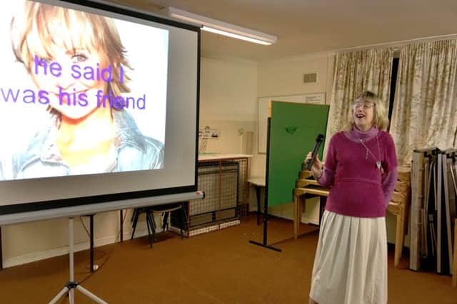 Jackie Tufnell loves belting out songs at the Gosport Sing for Fun group
