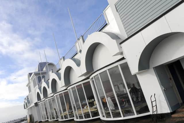 Part of the revamped South Parade Pier Picture: Malcolm Wells (170404-9506)