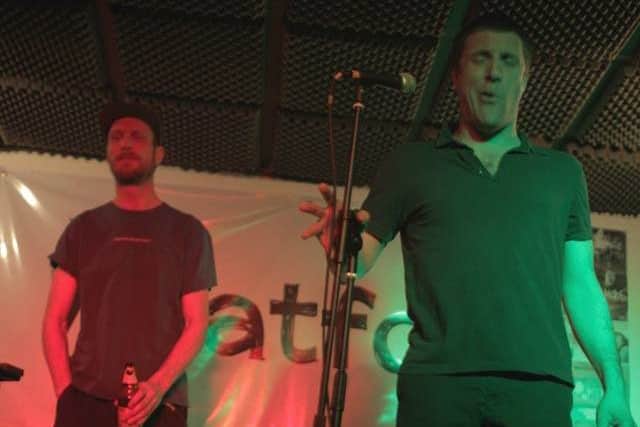 Sleaford Mods performing for Trash Arts at The Fat Fox