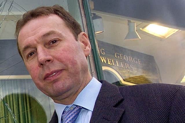 George Huntley of Young George Jewllers shop