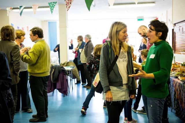 Members of the public at the Maren Free School information day. Picture: Emily Whiting