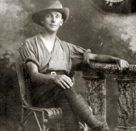 William Gosslinn during the First World War when he served in the Royal Veterinary Corps.
