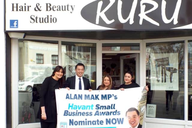 Alan Mak with the team from Kuru