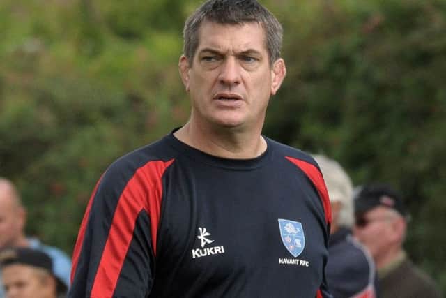 Havant coach Will Knight. Picture: Mick Young