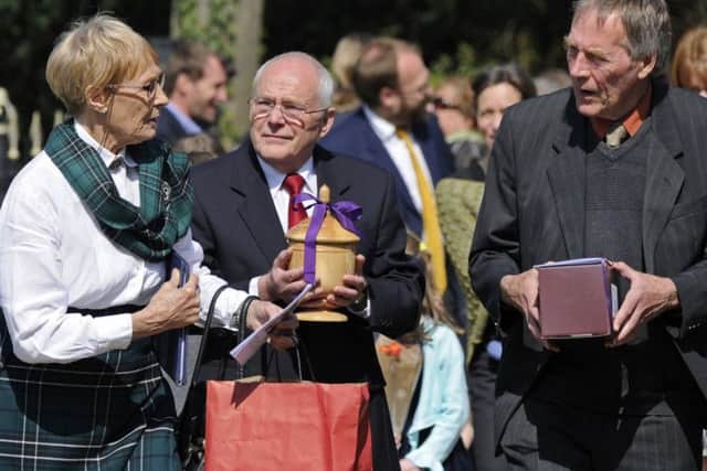 The ashes of Mabel Rankin, a well-known teacher, have been laid to rest at St Thomas A Becket Church in Warblington
Picture: Ian Hargreaves (170480-1)