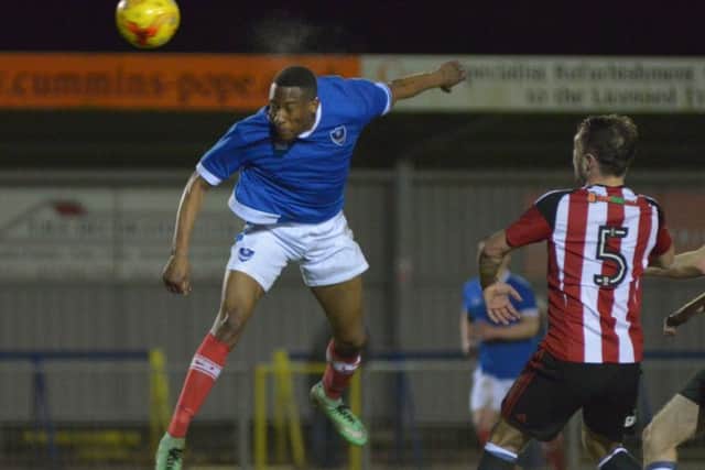 Nicke Kabamba netted for Pompey under-23s against Sheffield United. Picture: Colin Farmery PPP-170320-201234001