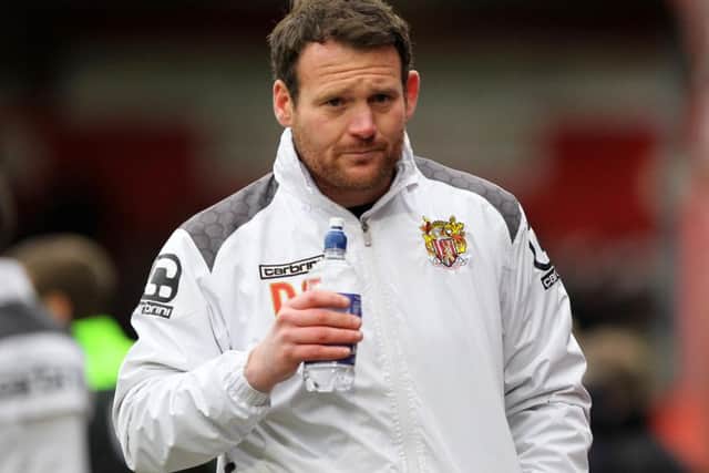 Stevenage boss Darren Sarll