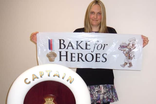 Claire Gordon, from Gosport, is taking part in Bake for Heroes