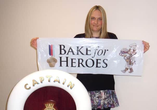 Claire Gordon, from Gosport, is taking part in Bake for Heroes