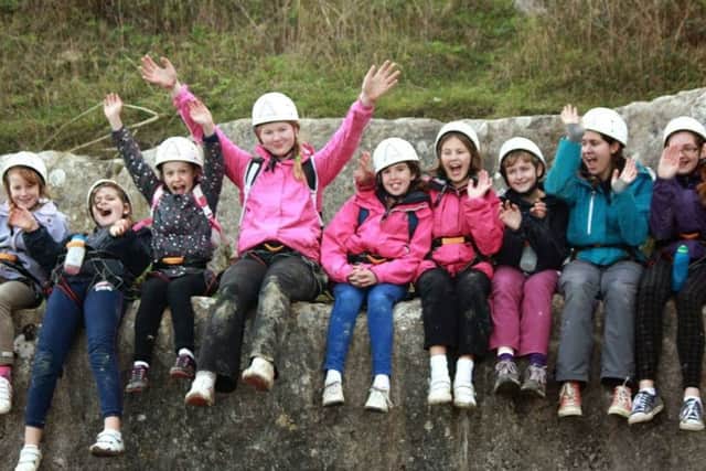 Guides from Stubbington - the group needs more adult volunteers