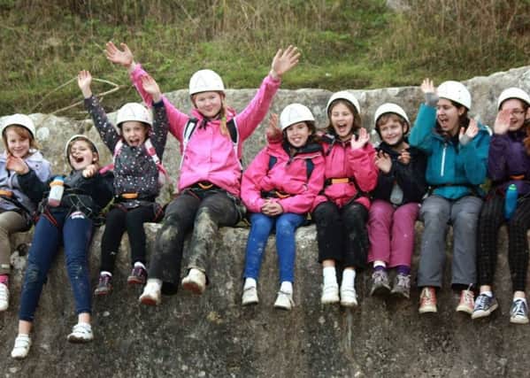 Guides from Stubbington - the group needs more adult volunteers