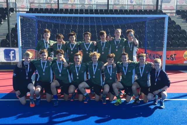 Havant under-16s in the national finals (fourth place). 2017