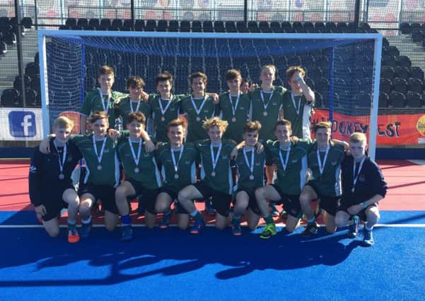 Havant under-16s in the national finals (fourth place). 2017