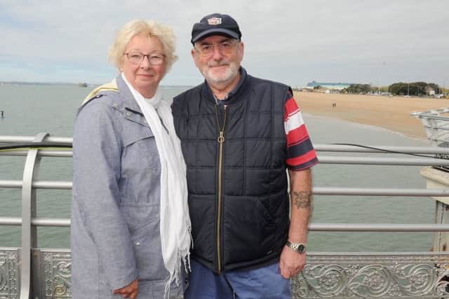 Wendy and David Edwards from Drayton.Picture: Sarah Standing (170498-9698)