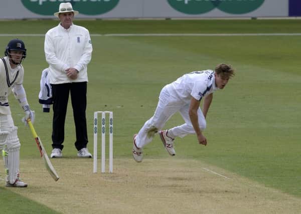 Brad Wheal in action for Hampshire.  Picture: Neil Marshall