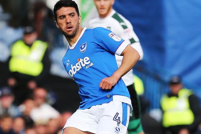 Pompey midfielder Danny Rose Picture: Joe Pepler