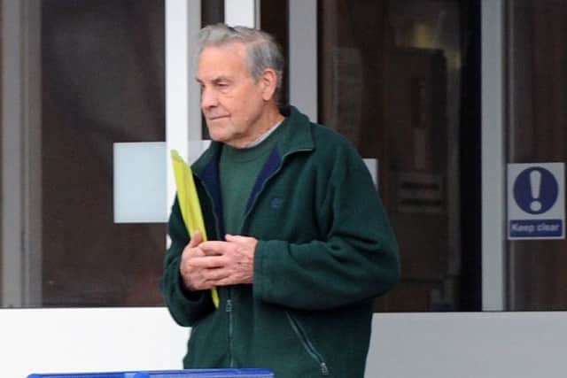 George Diaper outside court at an earlier hearing