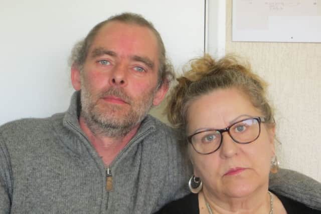 Convicted fraudster Barry Leigh's victims Steve and Lilian Ritchie PPP-171104-153722001