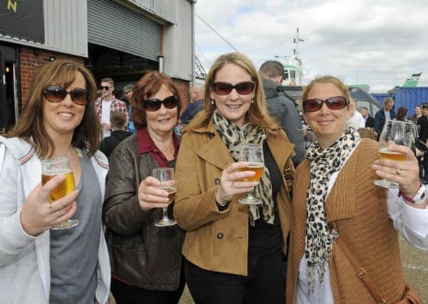 From left, friends Kirsty Fancey, Cyndy Tull, Andrea Ridley and Elise Cower 
Picture: Ian Hargreaves (170494-1)