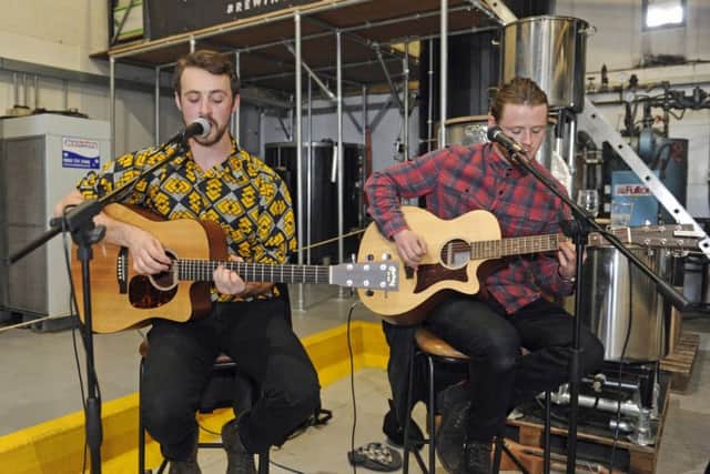 Here and There playing at the festival
Picture: Ian Hargreaves (170494-5)