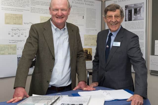 Former Havant MP Lord David Willetts, who is the president of Emsworth Museum, with chairman Tony Stimson Picture: Keith Woodland (170437-004)