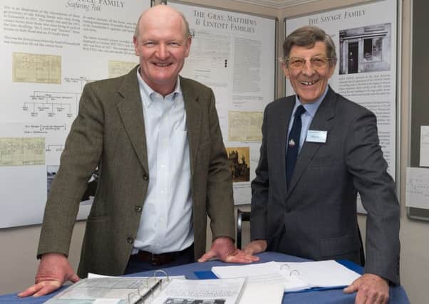Former Havant MP Lord David Willetts, who is the president of Emsworth Museum, with chairman Tony Stimson Picture: Keith Woodland (170437-004)