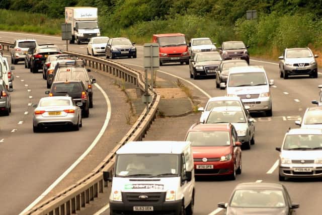 The A27 near Chichester