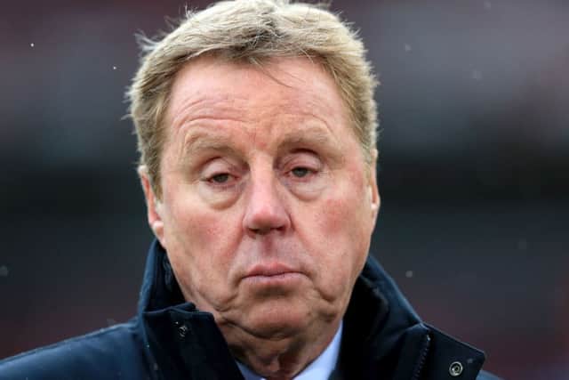 Harry Redknapp. Picture: Adam Davy/PA Wire