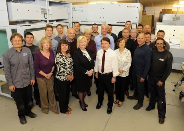 Staff at 
Bigneat based in Waterlooville. Picture: Malcolm Wells