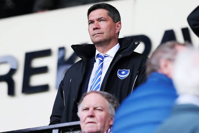 Pompey chief executive Mark Catlin