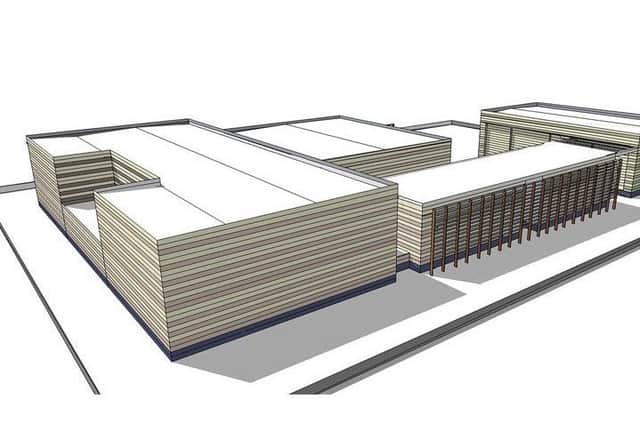 What the interconnector IFA2 site at Daedalus in Lee-on-the-Solent would look like