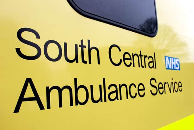 Man is in a life-threatening condition following an accident on the A27 Portsbridge Roundabout.