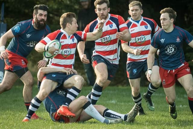 Joel Knight has a bad injury. Picture: Keith Woodland