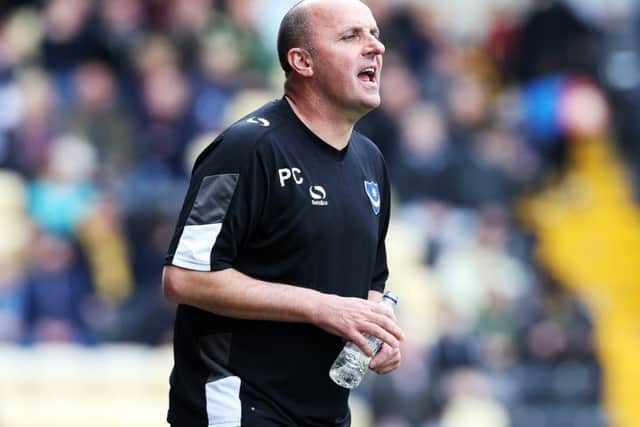 Pompey boss Paul Cook Picture: Joe Pepler
