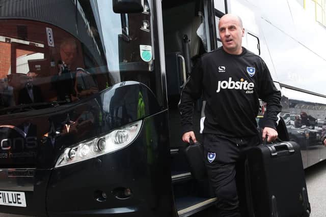 Pompey boss Paul Cook Picture: Joe Pepler