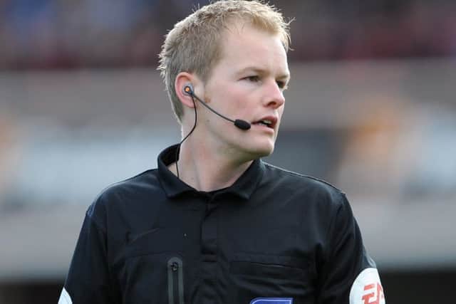 Referee Gavin Ward