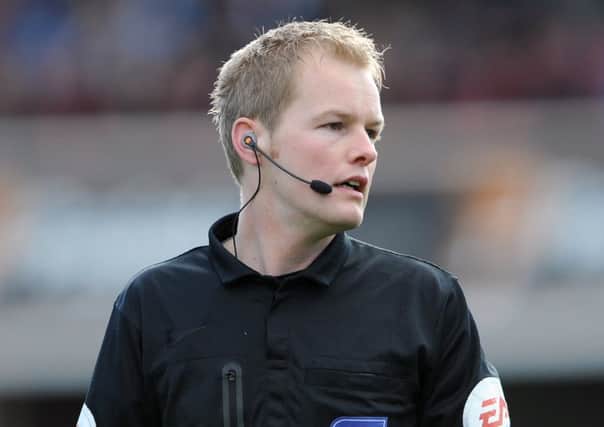 Referee Gavin Ward