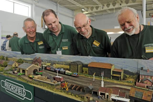 From left, Alvin Hale, Ian Gallagher, Mike Hammond and Colin Martin (170514-1)