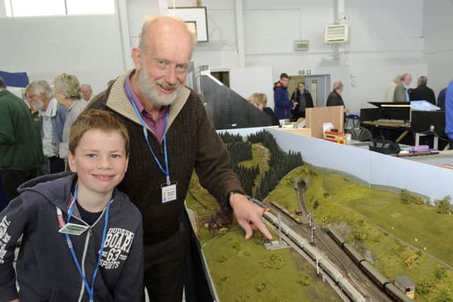 Mike Le Marie and his grandson Finn Le Page  (170514-1)