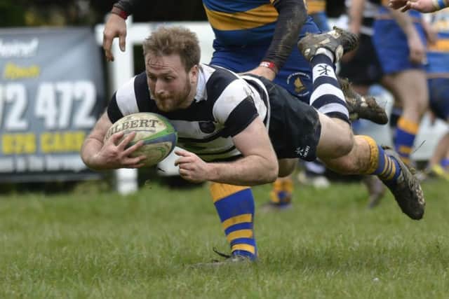 Darren Bamford's hat-trick wasn't enough for Havant against Sidcup. Picture: Kieth Woodland