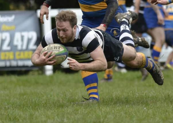 Darren Bamford's hat-trick wasn't enough for Havant against Sidcup. Picture: Kieth Woodland