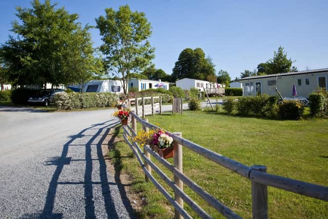 The rural four-star Siblu Holiday Park.