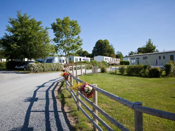 The rural four-star Siblu Holiday Park.