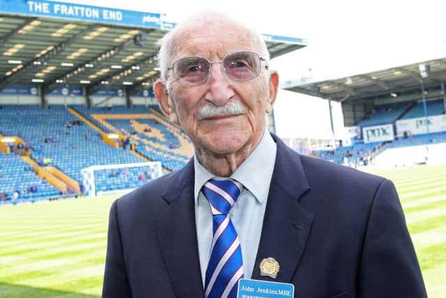 Boadroom steward John Jenkins, 97, saw his first Blues game on October 6, 1928, when Pompey defeated Sheffield Wednesday 3-2