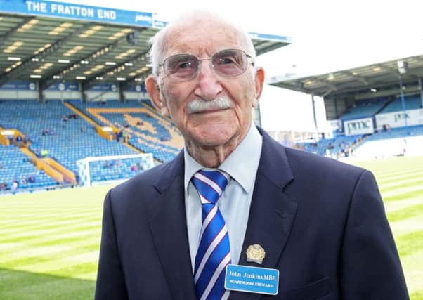 Boadroom steward John Jenkins, 97, saw his first Blues game on October 6, 1928, when Pompey defeated Sheffield Wednesday 3-2
