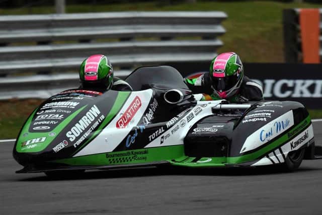 2016 sidecar champions Rickey Stevens and Ryan Charlwood