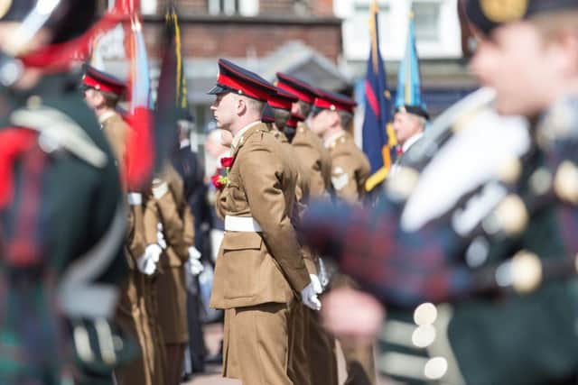 Emsworth St George's Day Parade   Picture: Chris Brown