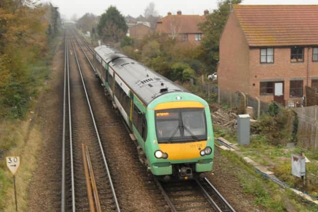 Trespasser on the line is causing delays to services.